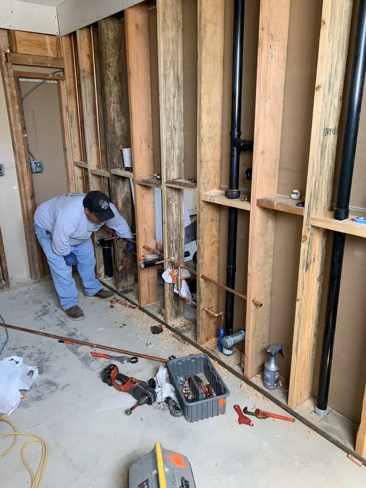 Commercial rough-in plumbing for Trenchless Sewer Repair in Millersville